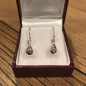 Sterling Silver Tear Drop Earrings
